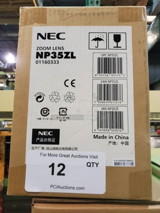 NEC NP35ZL Zoom Lens. New in box! - Image 2 of 2