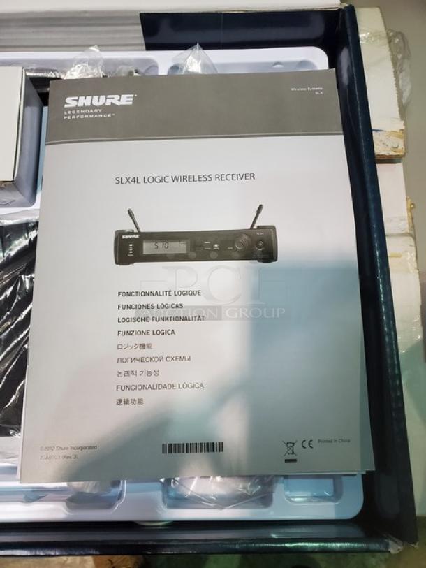 Shure SLX4/ SM58 Wireless Microphone System. New! - Image 6 of 9