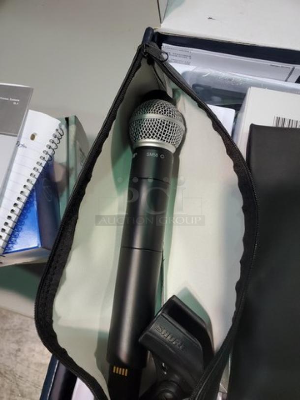 Shure SLX4/ SM58 Wireless Microphone System. New! - Image 7 of 9
