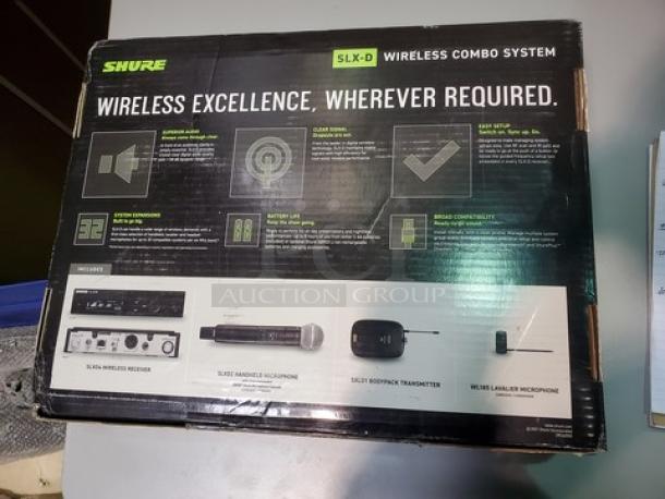 Shure SLX-D Wireless Combo System. New! - Image 3 of 4