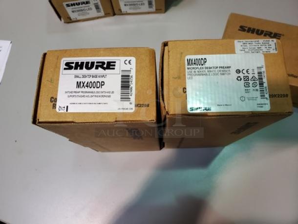 Lot of 3 Shure MX400DP Microflex Desktop Base. New! (3xBid) - Image 2 of 5