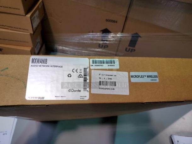 Shure MXWANI8 Audio Network Interface. New! - Image 2 of 3