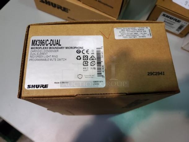 Shure MX396/C-DUAL Microflex Boundary Microphone. New! - Image 3 of 6