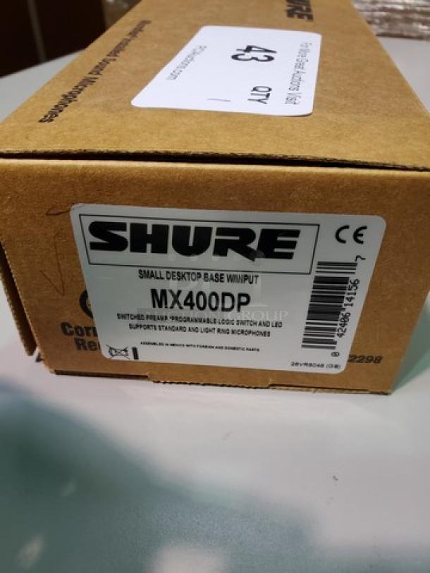 Shure MX400DP Microflex Desktop Base. New! - Image 3 of 4