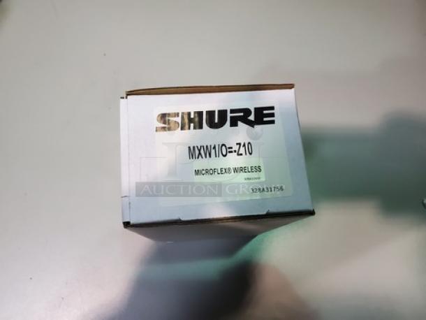 Shure MXWI/O=-Z10 Hybrid Bodypack Transmitter Compatible w/ Microflex Wireless Systems. New! - Image 2 of 3