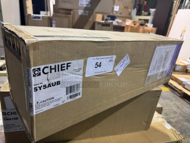 Lot of two Chief SYSAUB Universal ceiling mounts for projectors up to 35 lbs. New! (2xBid) - Image 4 of 4