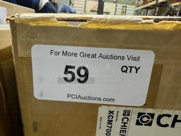Chief XCM7000 FUSION X-Large Dual Pole Flat Panel Ceiling Mount. New! - Image 2 of 8