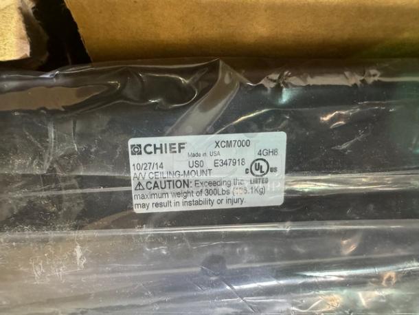 Chief XCM7000 FUSION X-Large Dual Pole Flat Panel Ceiling Mount. New! - Image 6 of 8