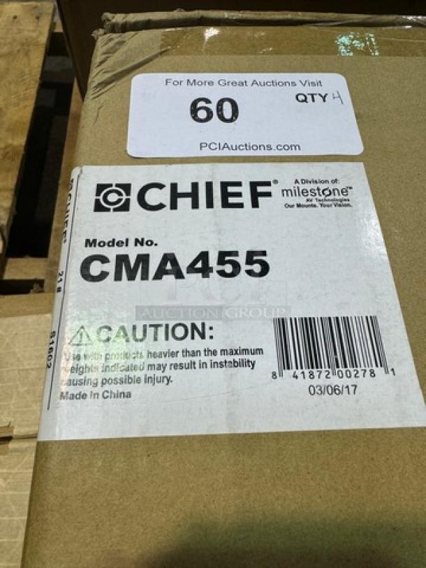 Lot of 4 Chief CMA-455 Suspended Ceiling Panels. New! (4xBid) - Image 3 of 4