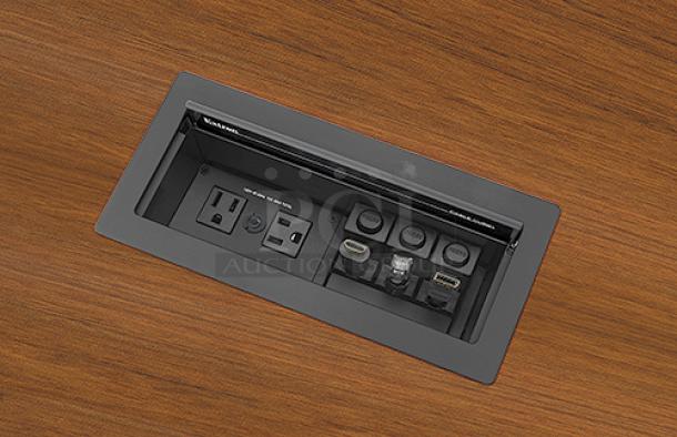 Lot of 2 Cable Cubbies 1202 Cable Access Enclosure for AV Connectivity, Remote Control, and Power. New! (2xBid) - Image 1 of 5