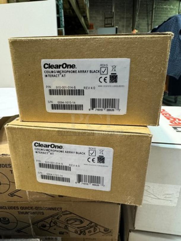 Lot of 2 Clear One Ceiling Microphone Arrays. New! (2xBid) - Image 2 of 4