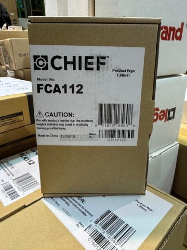 Lot of 4 Chief FCA112 Secure CPU/Media Player Adapters. New! (4xBid) - Image 2 of 5