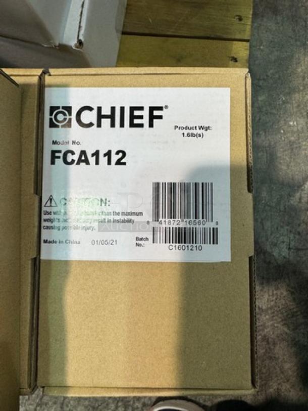 Lot of 4 Chief FCA112 Secure CPU/Media Player Adapters. New! (4xBid) - Image 5 of 5