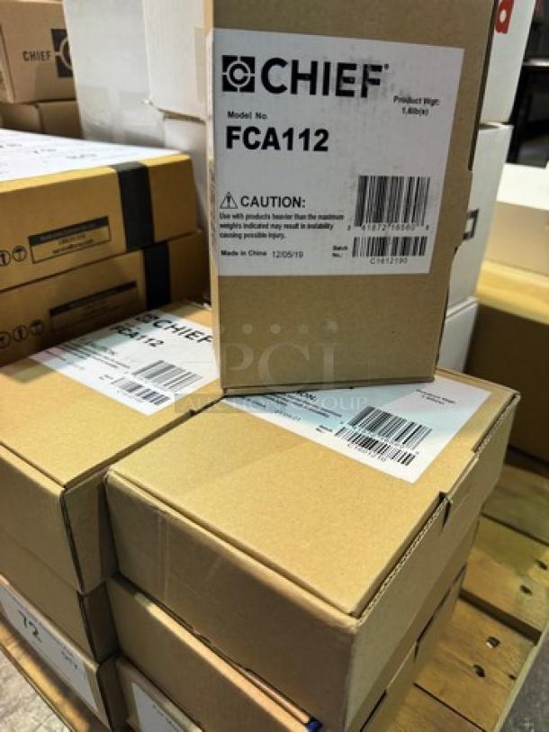 Lot of 3 Chief FCA112 Secure CPU/Media Player Adapters. New! (3xBid) - Image 3 of 5