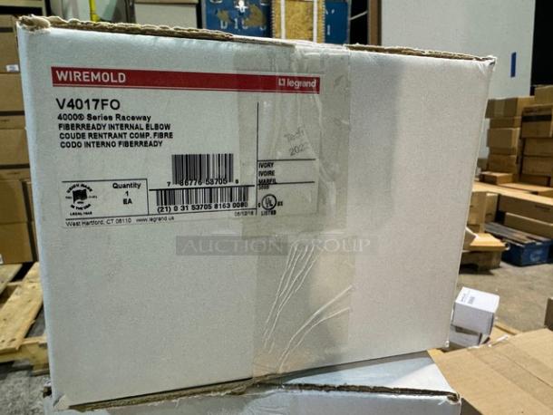 Lot of 5 Legrand 4000 Radiused Full Capacity Internal Elbows V4017FO. New! (5xBid) - Image 3 of 5