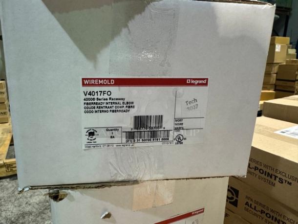 Lot of 5 Legrand 4000 Radiused Full Capacity Internal Elbows V4017FO. New! (5xBid) - Image 4 of 5