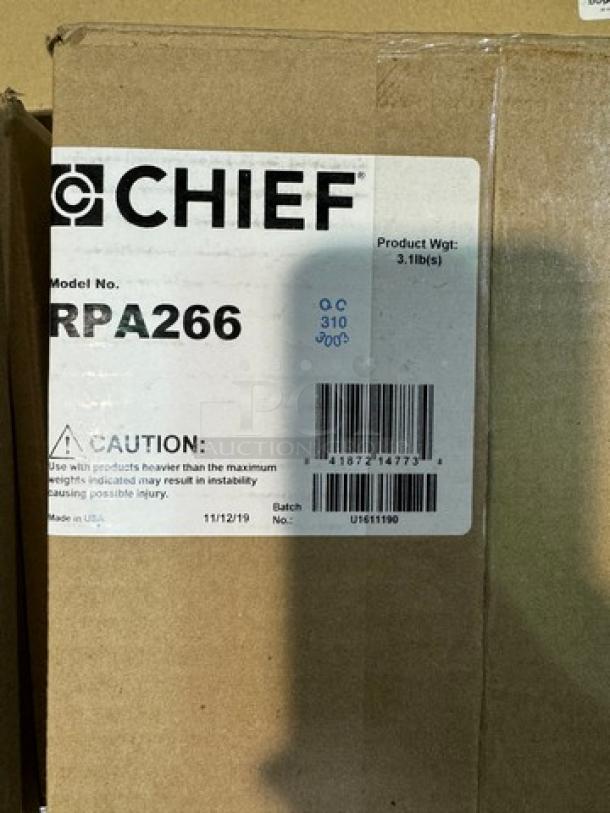 Lot of 2 Chief RPMA266 RPA Elite Projector Mounts and 2 Chief RPA266 Custom RPA Projector Mounts. New! (4xBid) - Image 4 of 9