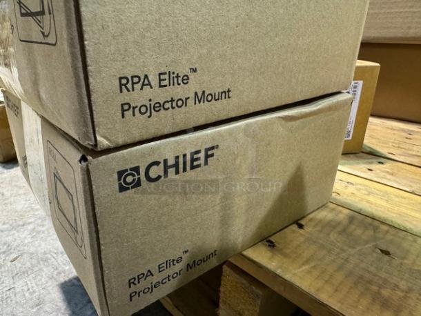 Lot of 2 Chief RPMA266 RPA Elite Projector Mounts and 2 Chief RPA266 Custom RPA Projector Mounts. New! (4xBid) - Image 9 of 9