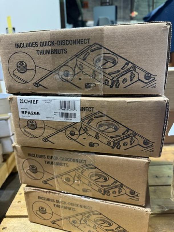 Lot of 4 Chief RPA266 Custom RPA Projector Mounts. New! (4xBid) - Image 5 of 6
