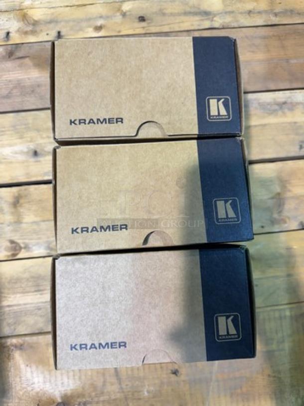 Lot of 3 Kramer TP-573 HDMI, Bi-Directional RS-232 & IR over Twisted Pair Transmitters. New! (3xBid) - Image 2 of 6