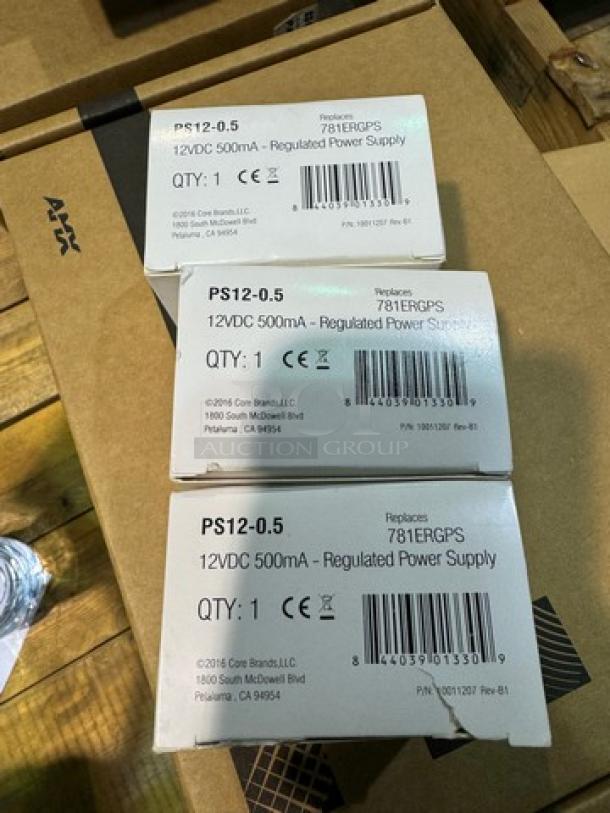 Xantech PS12-0.5 Wall Mount Regulated Power Supply. New! (3xBid) - Image 2 of 6