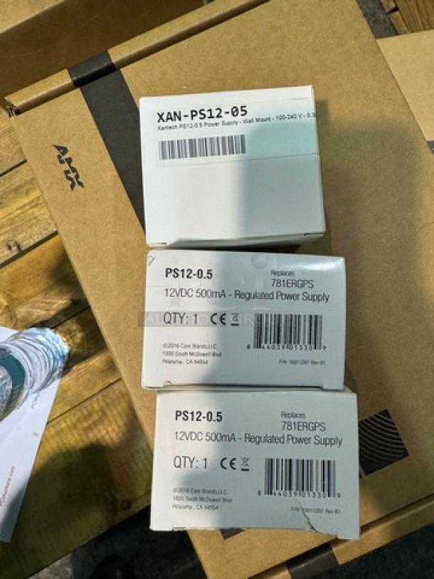 Xantech PS12-0.5 Wall Mount Regulated Power Supply. New! (3xBid) - Image 3 of 6