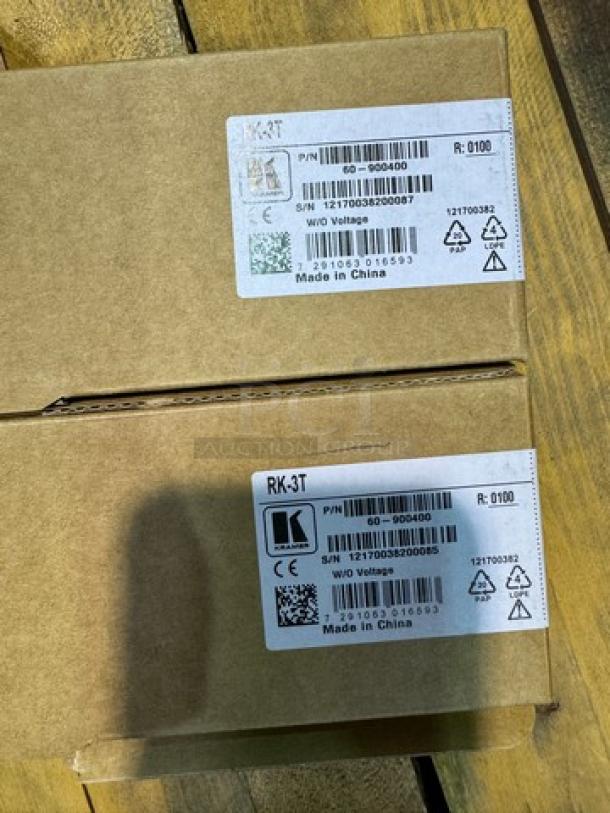 Lot of 2 Kramer RK-3T 19" Rack Adapters. New! (2xBid) - Image 4 of 5