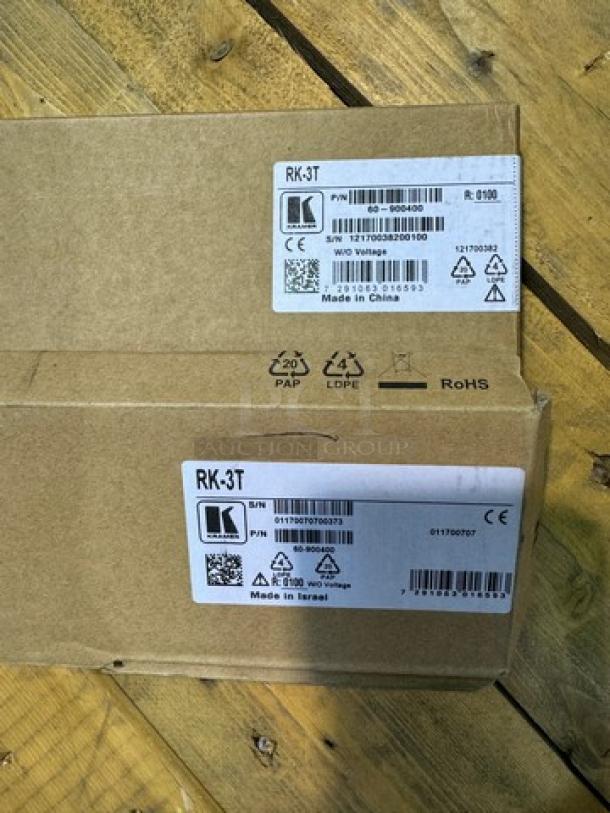 Kramer RK-3T 19" Rack Adapter. New! (2xBid) - Image 3 of 3
