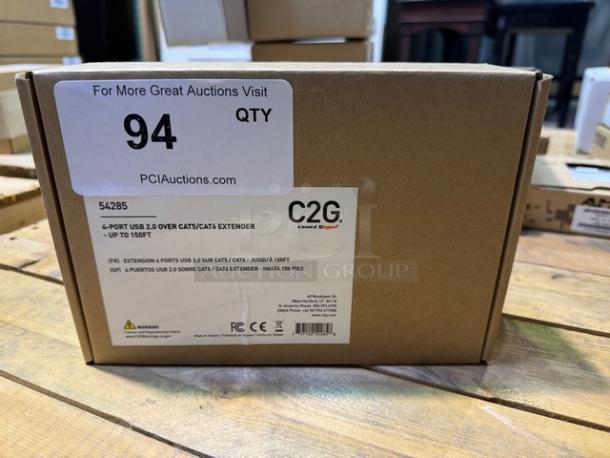 4-Port USB 2.0 Over Cat5/Cat6 Extender - up to 150ft. New! - Image 3 of 5