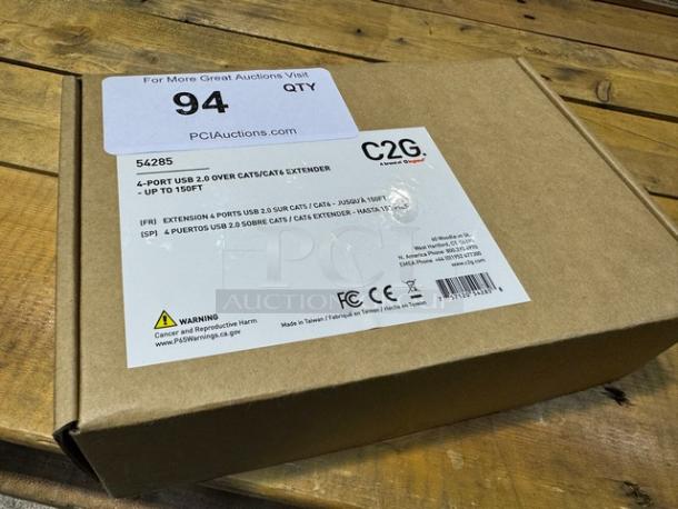 4-Port USB 2.0 Over Cat5/Cat6 Extender - up to 150ft. New! - Image 5 of 5