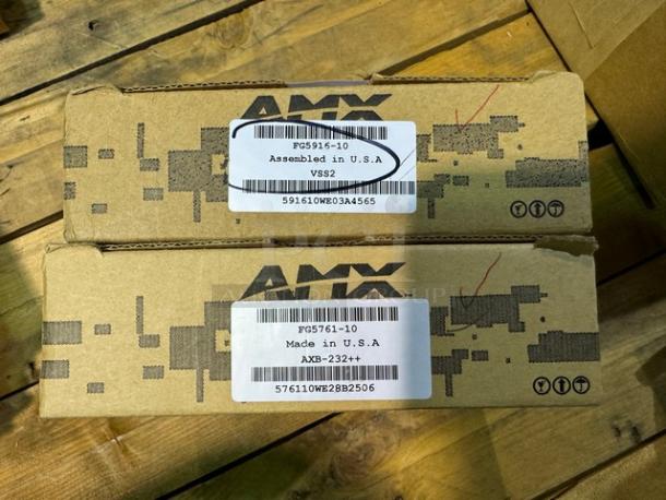 Lot of 2 AMX FG5916-10 VSS2 Dual Video Sync Sensor. New! (2xBid) - Image 5 of 6