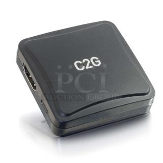 C2G VGA+3.5MM to HDMI Converter w/ Micro USB Power. New!