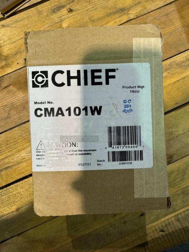 Chief CMA101W 5" Designer Ceiling Plate. New! - Image 3 of 5