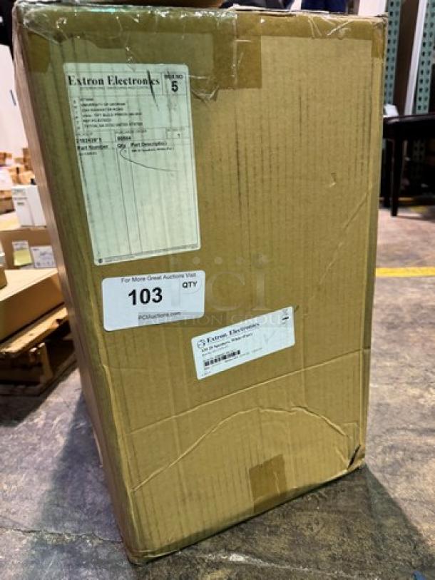 Extron Electronics SM28 Speed Mount Two-Way Surface Mount Speakers with 8" Woofer. New! - Image 2 of 5