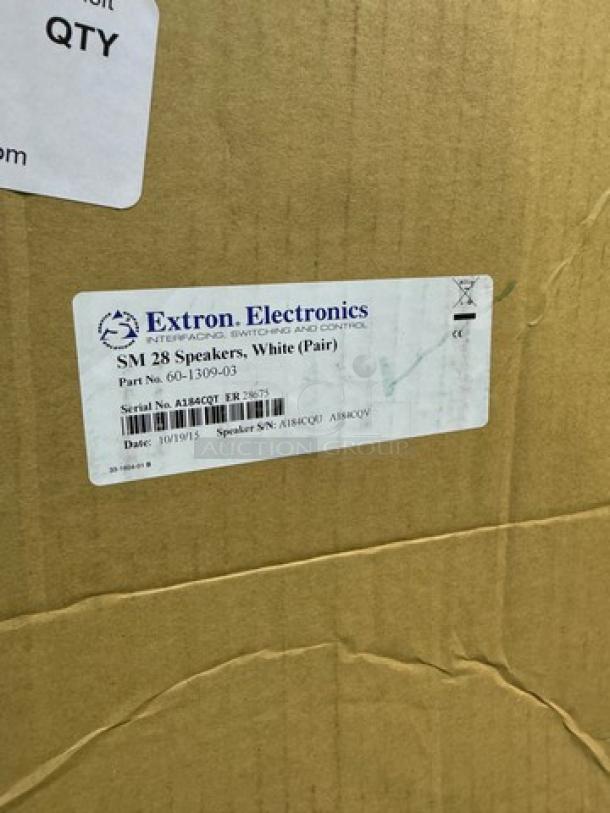 Extron Electronics SM28 Speed Mount Two-Way Surface Mount Speakers with 8" Woofer. New! - Image 4 of 5