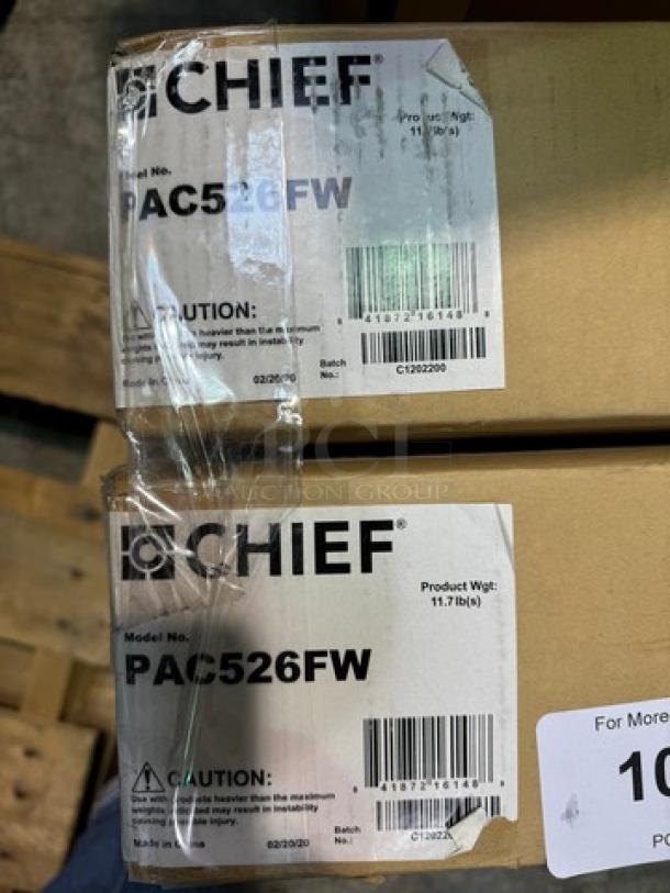 Lot of 2 Chief Proximity Large In-Wall Storage Boxes. (2xBid) - Image 3 of 4
