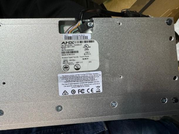 AMX 10.1" Modero X® Series G5 Tabletop Touch Panel. New! - Image 5 of 9