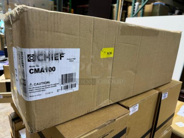 Chief CMA100 8" Ceiling Plate with Adjustable 1.5" NPT Column. New! - Image 2 of 5
