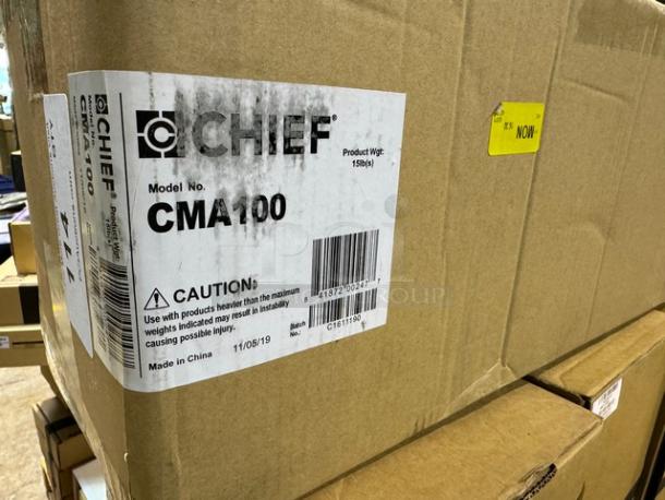 Chief CMA100 8" Ceiling Plate with Adjustable 1.5" NPT Column. New! - Image 4 of 5