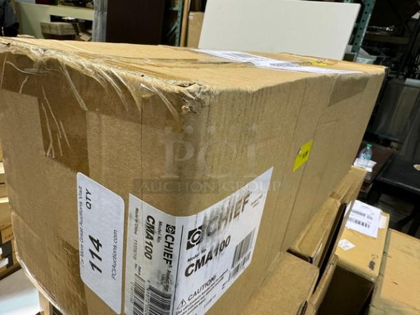 Chief CMA100 8" Ceiling Plate with Adjustable 1.5" NPT Column. New! - Image 5 of 5