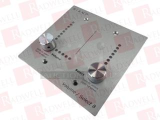 Biamp Volume/ Select 8, Logic Box & Voltage Control Box. New!