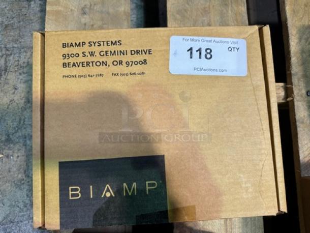 Biamp Volume/ Select 8, Logic Box & Voltage Control Box. New! - Image 2 of 5