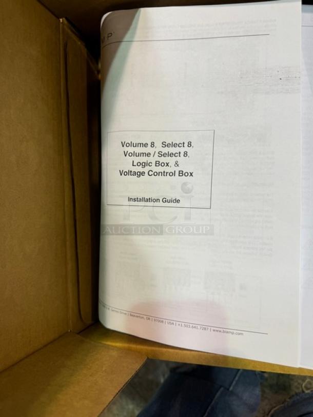 Biamp Volume/ Select 8, Logic Box & Voltage Control Box. New! - Image 5 of 5
