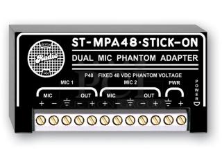 Lot of 3 RDL ST-MPA48 2-Channel Microphone 48 V Phantom Adapter. New! (3xBid)