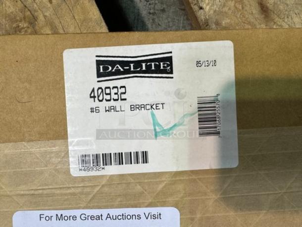 Da-Lite #6 Projector Screen Mount Wall Bracket. New! - Image 3 of 3