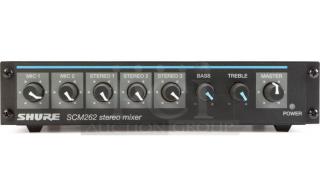 Shure SCM262 Stereo Mixer. New!