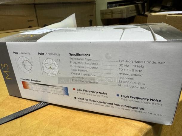 Audix M3W Hypercardioid Condenser. New! - Image 3 of 4