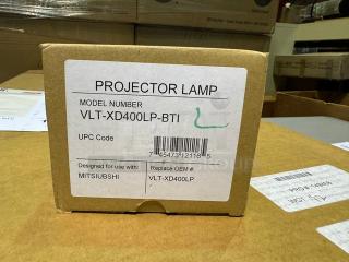 Mitsubishi VLT-XD400LP-BTI Projector Lamp. New!