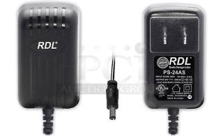 Lot of 6 RDL PS-24AS 24-volt DC power supply for compatible RDL Format-A modules. (6xBid)