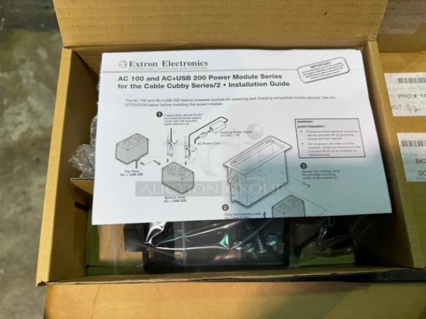 Extron AC 100 and AC+USB 200 Power Module Series for the Cable Cubby Series/2 - Image 3 of 4